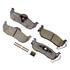 CX1041 by MONROE - Total Solution Ceramic Brake Pads