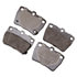 CX1051 by MONROE - Total Solution Ceramic Brake Pads