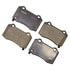 CX1053 by MONROE - Total Solution Ceramic Brake Pads