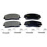 CX1056 by MONROE - Total Solution Ceramic Brake Pads