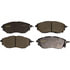 CX1078 by MONROE - Monroe Brakes Total Solution Ceramic Brake Pads