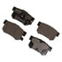 CX1086 by MONROE - Monroe Brakes Total Solution Ceramic Brake Pads