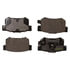 CX1086 by MONROE - Monroe Brakes Total Solution Ceramic Brake Pads