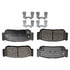 FX954 by MONROE - ProSolution Semi-Metallic Brake Pads