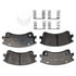 FX957 by MONROE - ProSolution Semi-Metallic Brake Pads