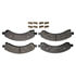 FX989 by MONROE - ProSolution Semi-Metallic Brake Pads