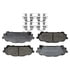 GX1004A by MONROE - Monroe Brakes ProSolution Ceramic Brake Pads