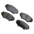 Monroe GX1009 Disc Brake Pad Set Monroe Brakes ProSolution Ceramic Brake Pads