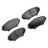 Monroe GX1009 Disc Brake Pad Set Monroe Brakes ProSolution Ceramic Brake Pads