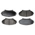 Monroe GX1009 Disc Brake Pad Set Monroe Brakes ProSolution Ceramic Brake Pads