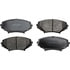 Monroe GX1009 Disc Brake Pad Set Monroe Brakes ProSolution Ceramic Brake Pads