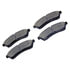 Monroe GX1030 Disc Brake Pad Set Monroe Brakes ProSolution Ceramic Brake Pads
