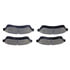 Monroe GX1030 Disc Brake Pad Set Monroe Brakes ProSolution Ceramic Brake Pads