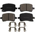 Monroe GX1028 Disc Brake Pad Set Monroe Brakes ProSolution Ceramic Brake Pads