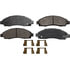 Monroe GX1039 Disc Brake Pad Set Monroe Brakes ProSolution Ceramic Brake Pads