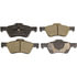 Monroe GX1047A Disc Brake Pad Set Monroe Brakes ProSolution Ceramic Brake Pads