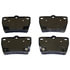 Monroe GX1051 Disc Brake Pad Set Monroe Brakes ProSolution Ceramic Brake Pads