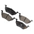Monroe GX1055 Disc Brake Pad Set Monroe Brakes ProSolution Ceramic Brake Pads