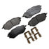 Monroe GX1073 Disc Brake Pad Set Monroe Brakes ProSolution Ceramic Brake Pads