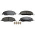 GX1081 by MONROE - Monroe Brakes ProSolution Ceramic Brake Pads