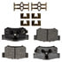 GX1086 by MONROE - Monroe Brakes ProSolution Ceramic Brake Pads