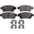Monroe GX1088 Disc Brake Pad Set Monroe Brakes ProSolution Ceramic Brake Pads