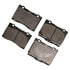 Monroe GX1091 Disc Brake Pad Set Monroe Brakes ProSolution Ceramic Brake Pads