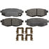 Monroe GX1124 Disc Brake Pad Set Monroe Brakes ProSolution Ceramic Brake Pads