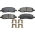 Monroe GX1172 Disc Brake Pad Set Monroe Brakes ProSolution Ceramic Brake Pads