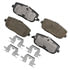 Monroe GX1180 Disc Brake Pad Set Monroe Brakes ProSolution Ceramic Brake Pads