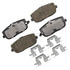 Monroe GX1180 Disc Brake Pad Set Monroe Brakes ProSolution Ceramic Brake Pads