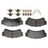 Monroe GX1192 Disc Brake Pad Set Monroe Brakes ProSolution Ceramic Brake Pads