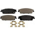 Monroe GX1194 Disc Brake Pad Set Monroe Brakes ProSolution Ceramic Brake Pads
