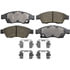 Monroe GX1195 Disc Brake Pad Set Monroe Brakes ProSolution Ceramic Brake Pads