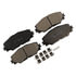 Monroe GX1210 Disc Brake Pad Set Monroe Brakes ProSolution Ceramic Brake Pads
