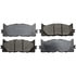GX1222 by MONROE - ProSolution Ceramic Brake Pads