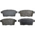Monroe GX1259 Disc Brake Pad Set Monroe Brakes ProSolution Ceramic Brake Pads