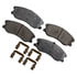 Monroe GX1264 Disc Brake Pad Set Monroe Brakes ProSolution Ceramic Brake Pads