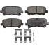 Monroe GX1281 Disc Brake Pad Set Monroe Brakes ProSolution Ceramic Brake Pads