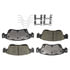 Monroe GX1287 Disc Brake Pad Set Monroe Brakes ProSolution Ceramic Brake Pads
