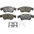 Monroe GX1287 Disc Brake Pad Set Monroe Brakes ProSolution Ceramic Brake Pads