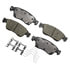 Monroe GX1287 Disc Brake Pad Set Monroe Brakes ProSolution Ceramic Brake Pads