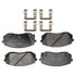 GX1295 by MONROE - Monroe Brakes ProSolution Ceramic Brake Pads