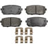 Monroe GX1296 Disc Brake Pad Set Monroe Brakes ProSolution Ceramic Brake Pads
