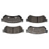Monroe GX1315 Disc Brake Pad Set Monroe Brakes ProSolution Ceramic Brake Pads