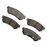 Monroe GX1315 Disc Brake Pad Set Monroe Brakes ProSolution Ceramic Brake Pads