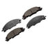 Monroe GX1339 Disc Brake Pad Set Monroe Brakes ProSolution Ceramic Brake Pads