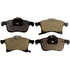 Monroe GX1361 Disc Brake Pad Set Monroe Brakes ProSolution Ceramic Brake Pads