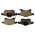 Monroe GX1361 Disc Brake Pad Set Monroe Brakes ProSolution Ceramic Brake Pads
