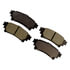 GX1391 by MONROE - Monroe Brakes ProSolution Ceramic Brake Pads